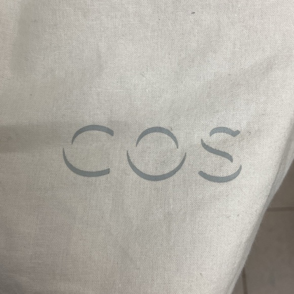 COS Ivory Drawstring Pouch - Picture 3 of 5